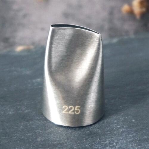 #225 Piping Nozzle Korea Bean Paste Rose Petal Icing Tips Cake Decorating Nozzles Cream Pasting Tools Medium Size