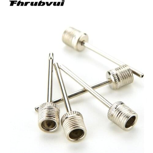 5Pcs Stainless Steel Pump Pin Sports Ball Inflating Pump Needle For Football Basketball Soccer Inflatable Air Valve Adaptor