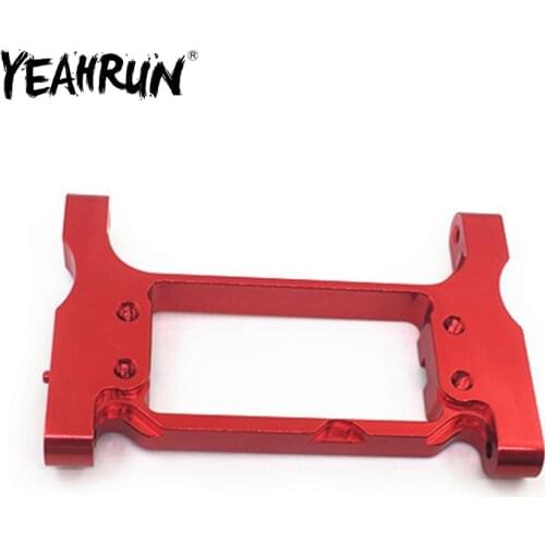 YEAHRUN CNC Aluminum Front Steering Servo Mount Stand for Traxxas TRX-4 TRX4 1/10 RC Crawler Car Upgrade Parts Accessories