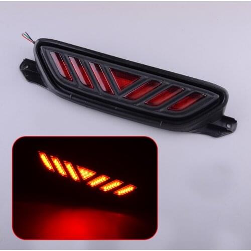 Car Rear Bumper 3rd Brake Tail Light Fog Lamp Red ABS DC 12V Fit for Toyota CHR C-HR 2016 2017 2018 2019 2020