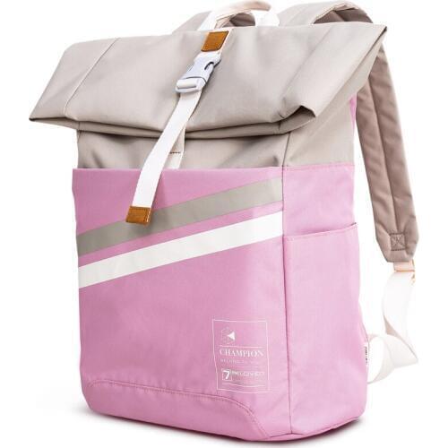 Deli B2 backpacks shoulder bag Korean Style Frivolous computer bag High school student travel junior canvas school bag Fasion