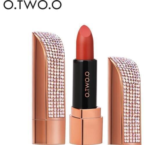 O.TWO.O Twelve Constellation Lipstick Waterproof Pigment Lips Makeup Semi Velvet Lightweight Lip Stick Cosmetic Moisturizing