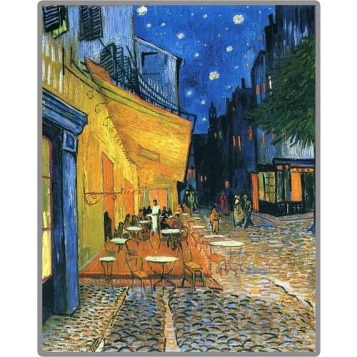 Van Gogh Famous "Cafe Terrace at Night" 5D DIY Diamond Painting Full Square/Round Diamond Embroidery Sale Picture of Rhinestone