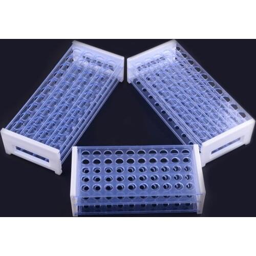 LETAOSK 3 Layers Plastic Test Lab Tube Rack Holder Centrifugal Pipe Support Burette Stand Laboratory for 13/16/18mm