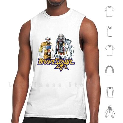 Brave 16 Tank Tops Vest Sleeveless Adam West Adam West Bravestarr Bravestar Brave Starr Brave Star Brave Star Starr Cartoon