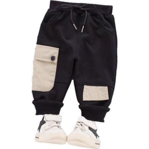 New Spring Autumn Baby Girls Clothes Children Boys Clothing Cotton Pants Toddler Fashion Casual Costume Infant Kids Tracksuits