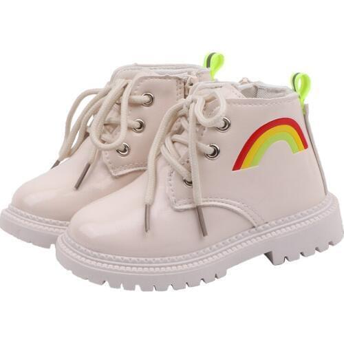 CUZULLAA New Boys Girls Fashion Shoes Sneakers Children Martin Boots Kids Warm Boots Baby Girls Boys Sport Shoes Child Sneakers