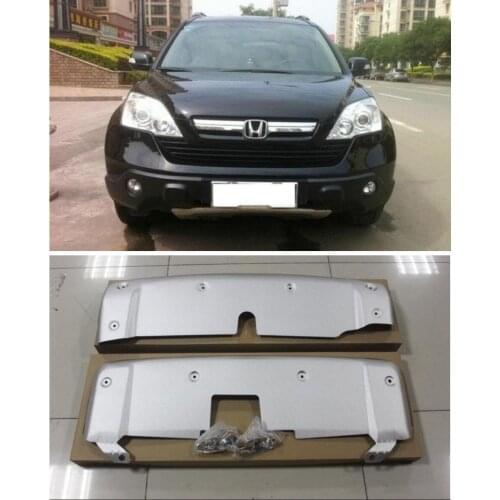Stainless steel Car Front Rear Bumper Protector Guard Plate Fits For HONDA CR-V CRV 2007 2008 2009