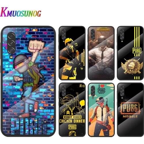 Popular Games PUBG For Samsung Note 20 10 9 8 Ultra Lite Plus 5G A70 A50 A40 A30 A20 A10 Tempered Glass Phone Case