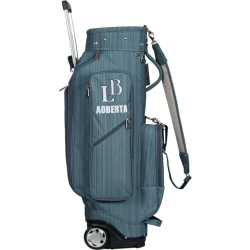 LB golf bag, golf bag, portable aviation bag, standard bag, golf rod, tugboat bag, huge travel capacity, waterproof cloth bag wi
