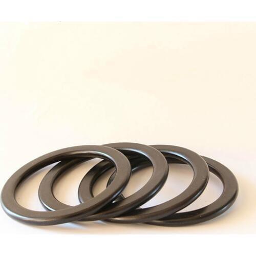 Outside Diameter 13 Cm Wooden Handle Round Obag Handle Diy Handbag Accessories Black Color Wooden Bag Handle Parts