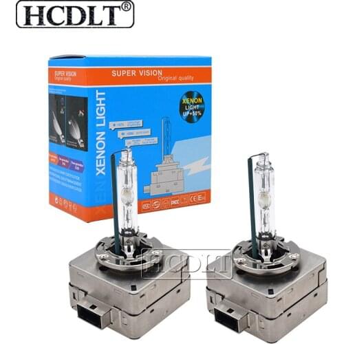 HCDLT High Quality 55W Xenon D1S 5000K 6000K 8000K 4300K D3S 35W Metal HID Lamp Bulbs For Car Light D1S Canbus Reator Xenon Kit