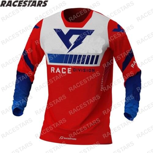 YT 2021 Motorcycle Jersey Motocross Gear Mens Downhill Mountain Enduro Bike Wear MTB Shirts Offroad DH Maillot Ciclismo Hombre