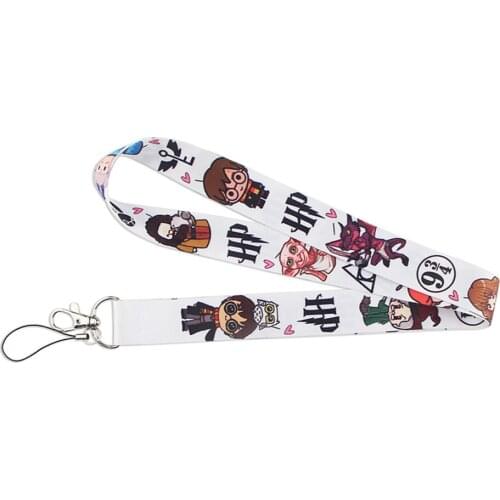 ZF1726 1pcs Magic Movie Magician Creative Lanyard Badge ID Lanyards Mobile Phone Rope Key Lanyard Neck Straps Accessories