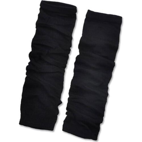 Ladies gloves half finger gloves female winter cute autumn and winter long gloves arm sleeve fingerless woolen gloves B47