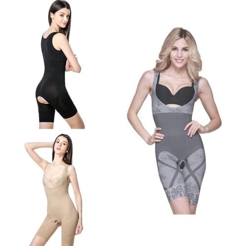 Womens Shapewear Bamboo Charcoal One-piece Magic Shaper Female Postpartum Body Repair New Mom Shaping One-piece Magic Clothes
