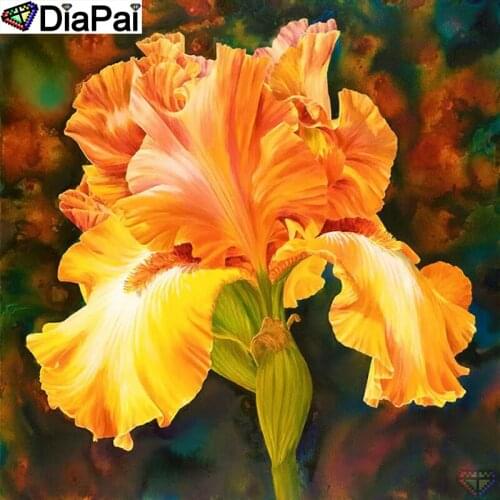 DIAPAI 5D Diamond Embroidery Needlework Kit "Flower landscape" Diy Diamond Painting Cross Stitch Home Decoration Gift A26155