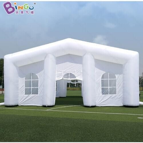 Free shipping customized 33 x 33 ft 10 x 10 m large inflatable wedding tent house outdoor church party event cube tent for sale
