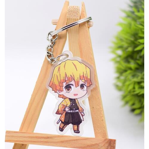 Demon Slayer Keychain Anime Kimetsu no Yaiba Keyring WL0429