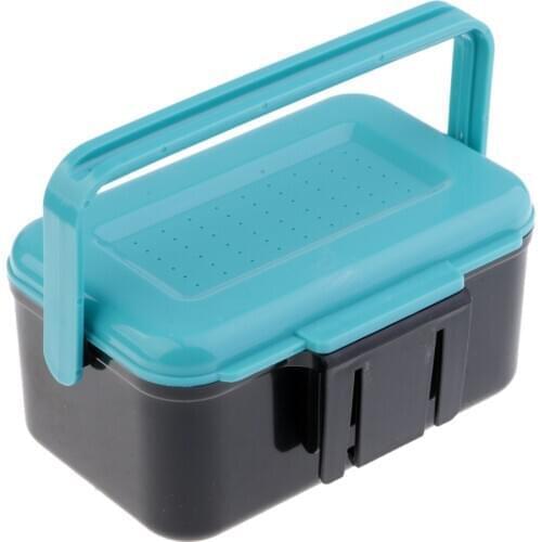 Breathable Fishing Tackle Box Earthworm Worm Baits Lures Storage Case Fishing Tackle Container Fishing Tackle Case