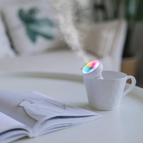 Colorful Night Light Ultrasonic Air Humidifier Car USB Aroma Essential Oil Diffuser Aromatherapy Diffuser Humidifier Mist Maker