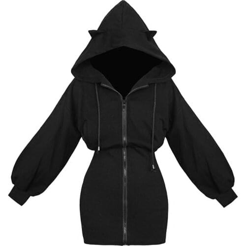 MusLotus Women's Sweaters With A Zipper