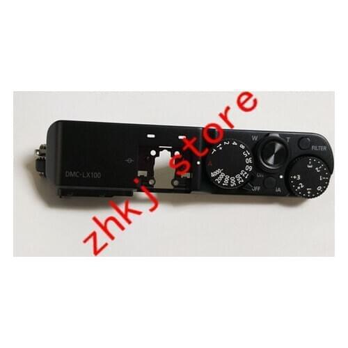 Original camera parts Repair Parts For Panasonic Lumix DMC-LX100 Top Case Cover Button Dial Unit Black