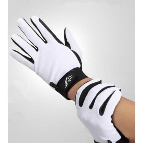 Horse Riding Gloves Kids Men Women Breathable Horseback Riding Outdoor Sports Racing Child Equestrian Hands Accessory Equipment