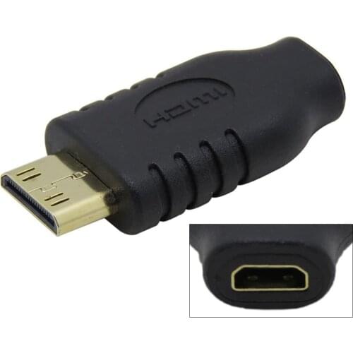 Type D Micro HDMI Socket Female to Type-C Mini HDMI 1.4 Male Convertor Adapter