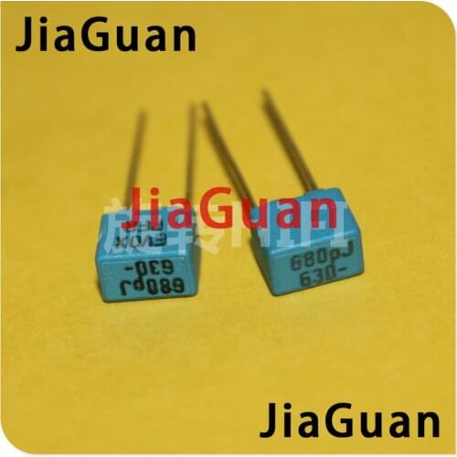 20PCS NEW EVOX PFR5 681 680PF 630V P5MM MKP 681/630V film EVOX-RIFA PFR 680pf/630v 0.68NF 681