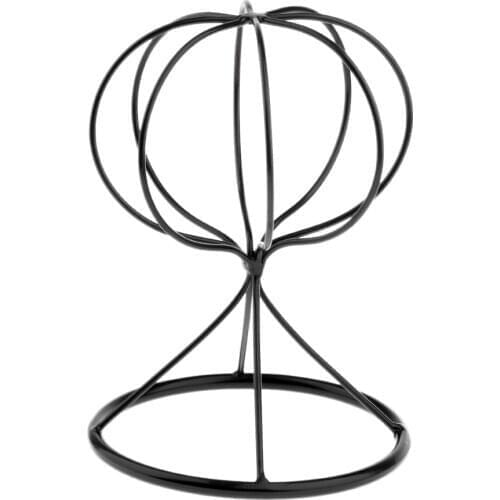 Durable Metal Hat Wig Storage Display Stand Rack Holder Rack for Home Salon Metal Hat Racks Stands Wig Stand Holder