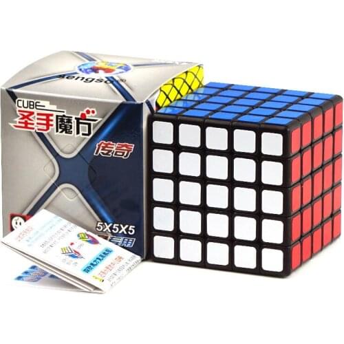 Sheng Shou Chuan Qi 5x5x5 Magic Cube game professional adult children puzzle speed toy smooth educational Cubo Magico gift