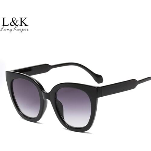 Square Sunglasses Womens Designer Luxury Brand Ovesize Cat Eye Sun Glasses Classic Vintage UV400 Outdoor Gafas De Sol Mujer