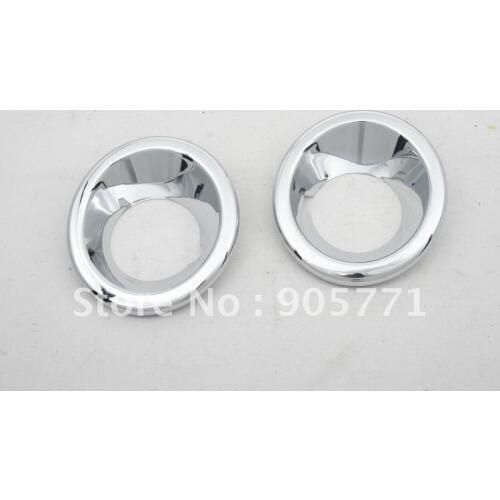 High Quality Chrome Fog Light Cover for Land Rover Discovery 3 LR3 free shipping