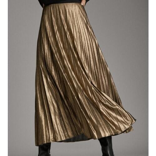 Skirt half length Long skirt