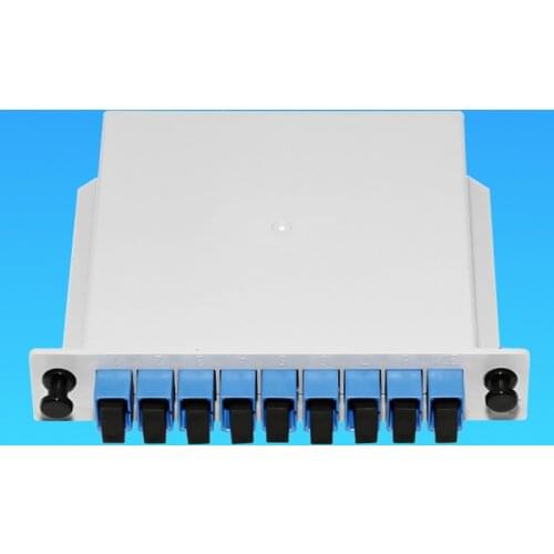 1x8 Differential Mini Blockless SC/UPC Connector Fiber Optic PLC Splitter FTTH