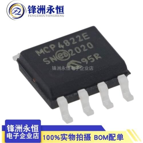 1pcs/lot MCP4822 MCP4822-E/SN SOP8 Digital to analog converter MIC Singlechip SMD IC