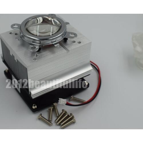 60degree 90degree 120degree Lighting Angle DC12V Aluminum Heat sink Radiator with Fan for 20W 30W 50W 60W High Power Led