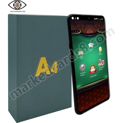 Poker Analyzer AKK A4 for Marked Playing Cards Magic Board Game Anti Cheat