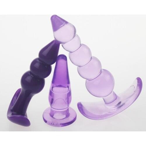 3pcs Butt Plug Anal beads backyard erotic toys Bullet G Spot Stimulating prostata massage sexy nightlife men Adult sex Toys Sets