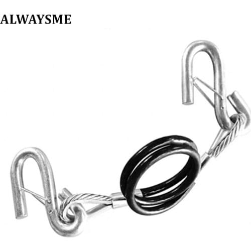 JayCreer Vinyl-Coated Trailer Safety Cables For RV ,Trailer ,Boat