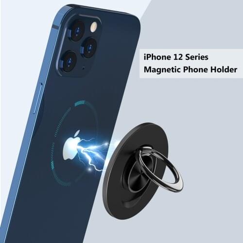 For Magsafe Charger Holder iPhone iPhone Magnetic Holder for iPhone 12,Mini,Pro Max Phone Accessories Finger Ring Phone Holder