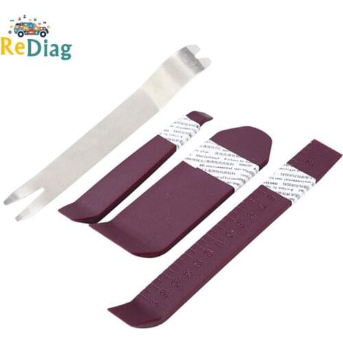 Car Audio Maintenance kit Auto Trim Stereo Repair Panel Remover Pry Bar Car Dash Radio Door Trim Panel Clip Tools set