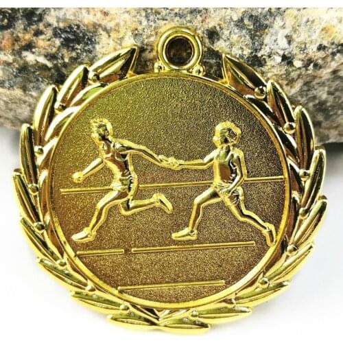Medal honor medal Boys Relay Medal Honor Medal Commemorative Gold Bronze School Factory Activity 2020