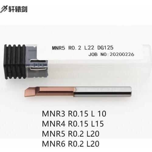 MNR3 R0.15 L 10 MNR4 R0.15 L15 MNR5 R0.2 L20 MNR6 R0.2 L20 carbide slot milling cutter