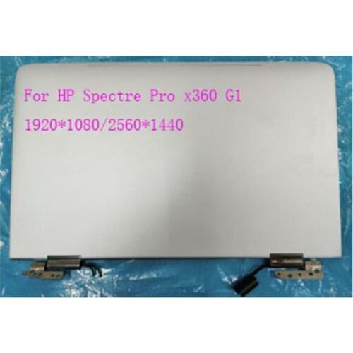Original For HP Spectre Pro x360 G1 13.3" LCD LED Touch Screen Digitizer Assembly Bezel upper completely Tested Grade A