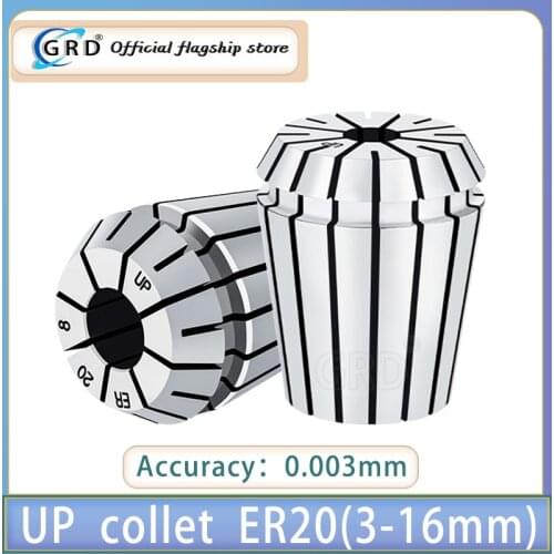 ER20 chuck Accuracy: 0.003mm range 3-13mm CNC machine tool spindle tool holder milling machine Milling Tool Fixture 4 6 8 10 mm