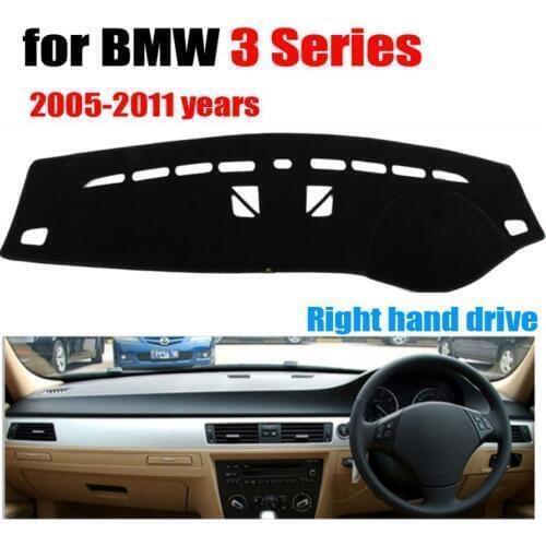 Car dashboard covers mat for BMW 3 Series No Navigation 2005-2011 years Right hand drive dashmat pad dash cover auto accessories
