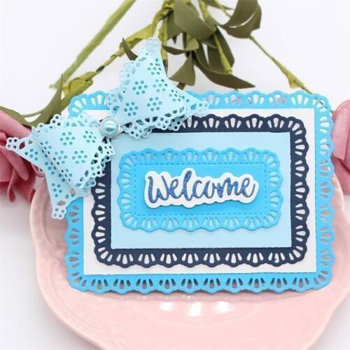 YPP CRAFT Frame Metal Cutting Dies Stencils for DIY Scrapbooking/photo album Decorative Embossing DIY Paper Cards