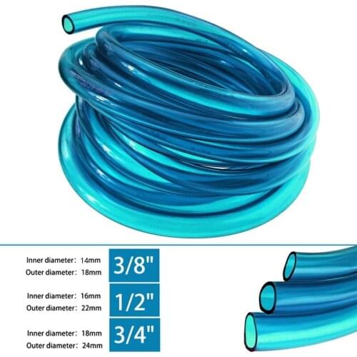 12 16 18mm Irrigation Hose Garden Watering Tube Fish Tank Pipe for Water Pump Filter Accessories Tube Aquarium Cleaning